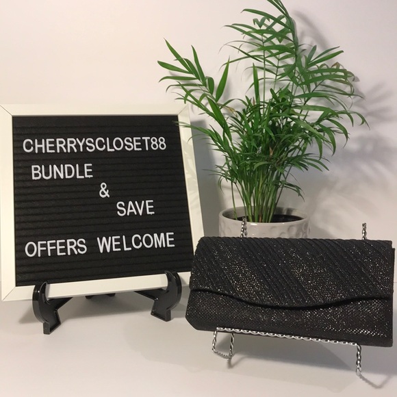 Handbags - Evening sequined clutch